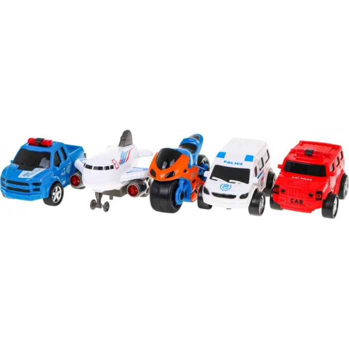 Детский набор с 5 транспортными средствами Ramiz ZAU.JS74