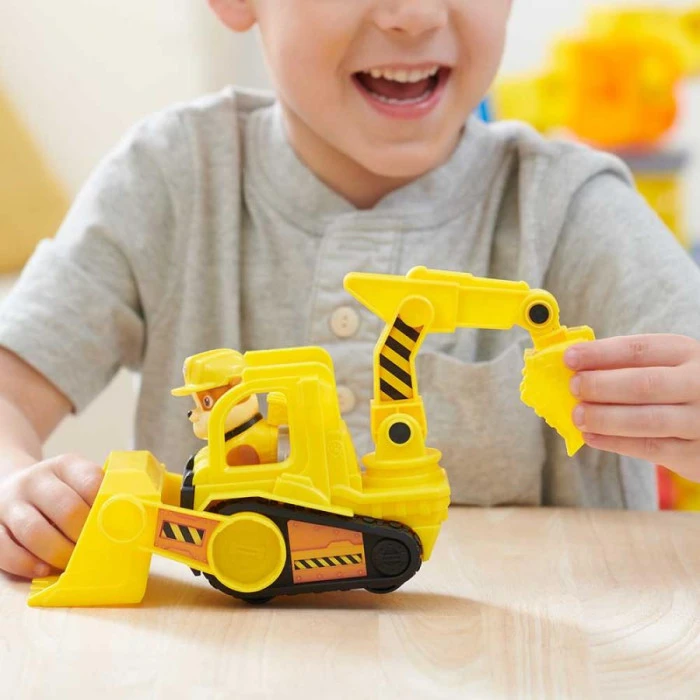 Машинки детские Spin Master Кремез и команда: Подъемный кран-башня Бухты строителей "Щенячий патруль"