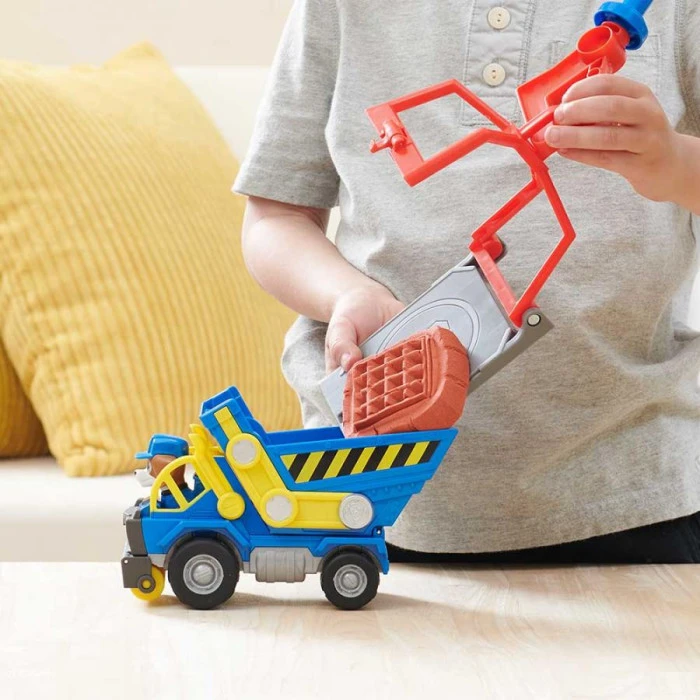 Машинки детские Spin Master Кремез и команда: Подъемный кран-башня Бухты строителей "Щенячий патруль"