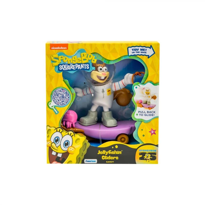 Фігурка Funrise Ковзача-медузолова Сенді "Губка Боб Квадратні штани"