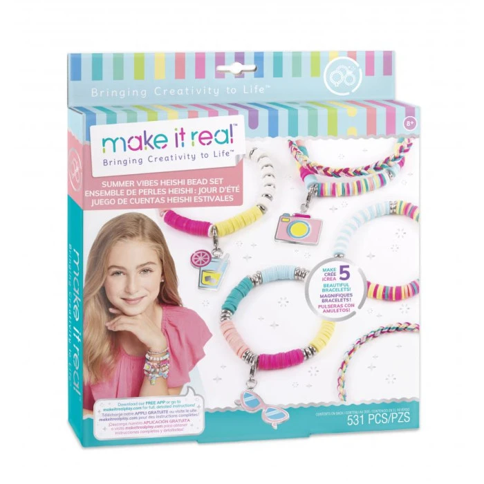 Набор для создания браслетов Make it Real Летнее наслаждение
