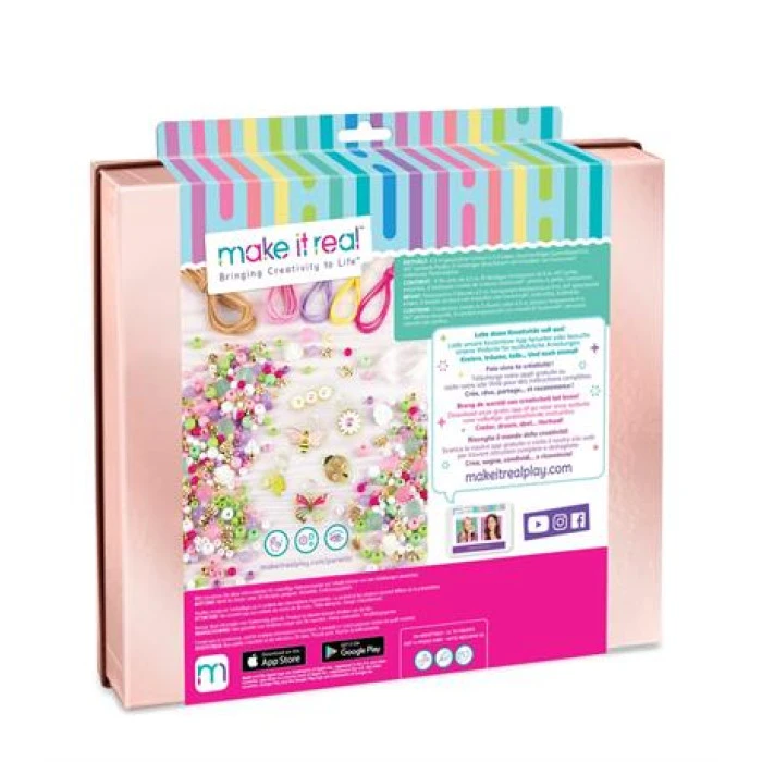 Набор для создания шарм-браслетов Make it Real Сказочная природа 460 эл. (MR1724)