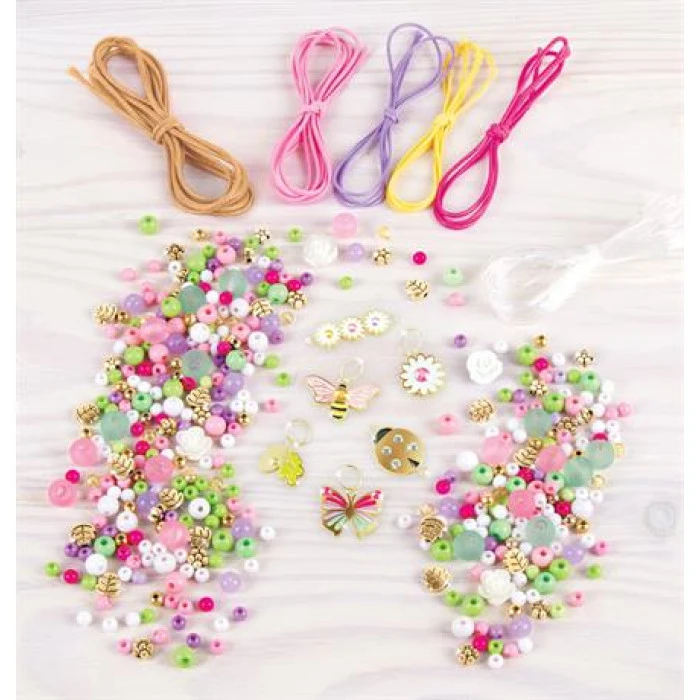 Набор для создания шарм-браслетов Make it Real Сказочная природа 460 эл. (MR1724)