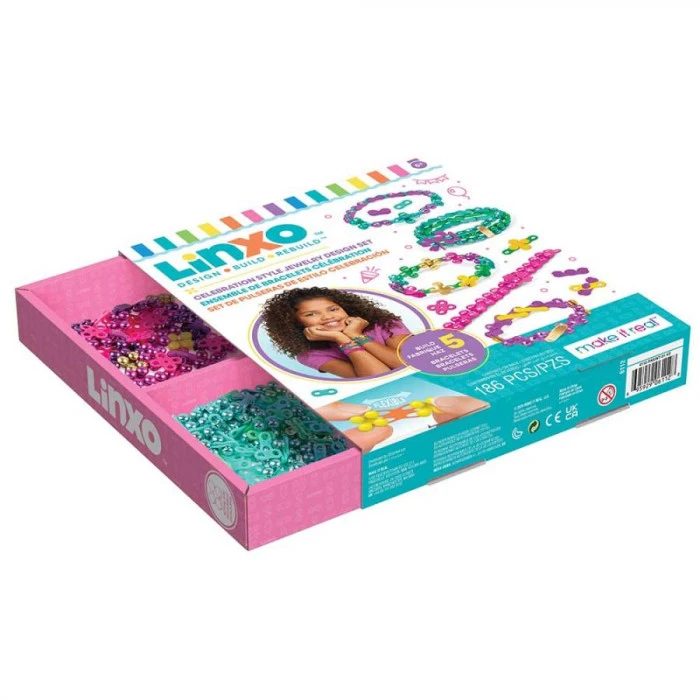 Набір для створення браслетів Make it Real Прикраси - Вечірка Linxo