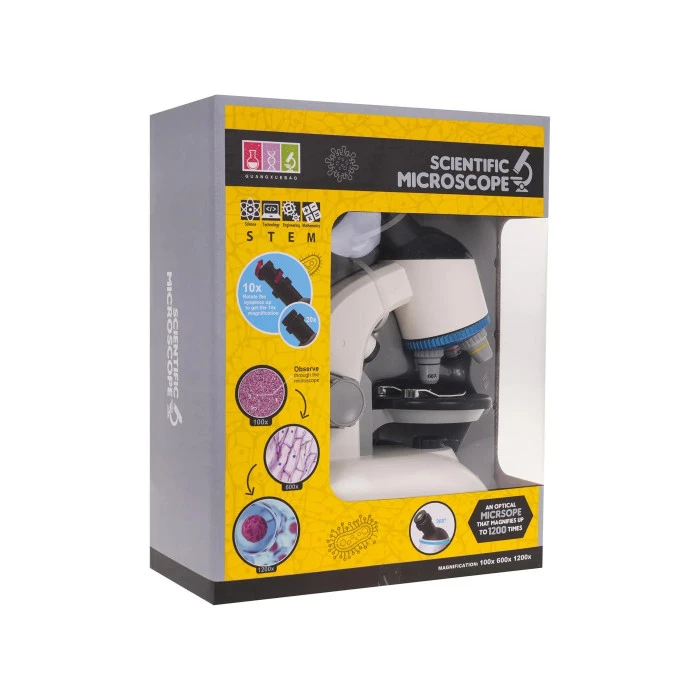 Микроскоп для юного исследователя + аксессуары