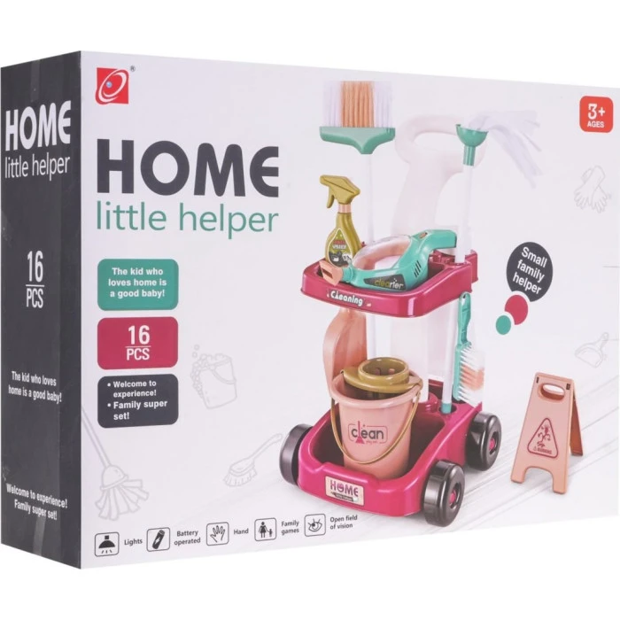 Детский набор для уборки из 14 предметов 3+ ZDZ.667-54