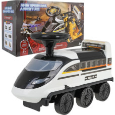 Детский интерактивный полицейский толокар Ride-On 2in1 Police Black and White 3+