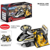 Детский интерактивный полицейский толокар Ride-On 2in1 Police Black and White 3+