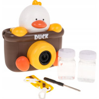 Машинка для мыльных пузырей в форме камеры с уткой для детей 3+ ZDZ.906DY