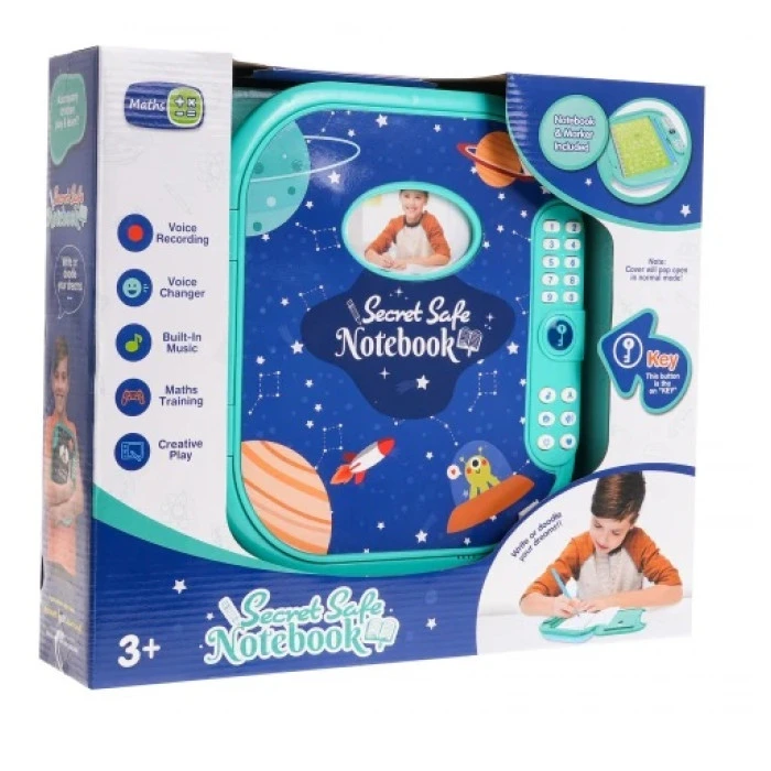 Детский секретный дневник + Интерактивный сейф с кодовым замком ZIT.WF-3006A