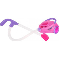 Візок для прибирання великий дитячий 3+ Інтерактивний пилосос + Швабра Мітла Совок + Аксесуари 10 шт.