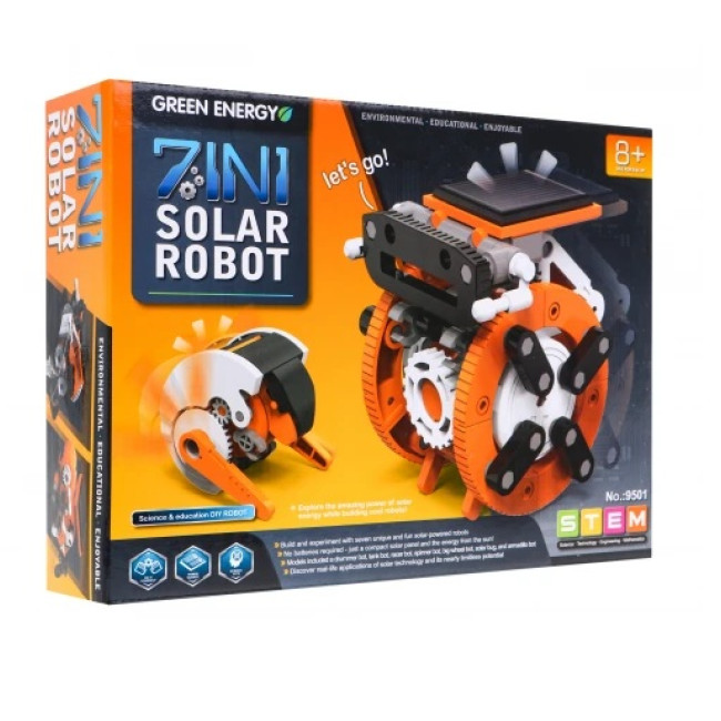 Дитячий набір сонячних роботів 7в1 Ramiz ZKP.9501