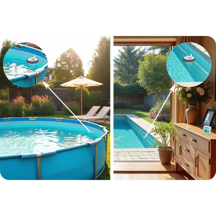 Метеостанция с датчиком для бассейна Berdsen BD-913