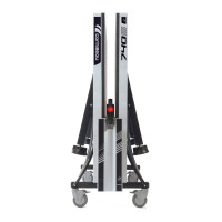 Стол теннисный Cornilleau Competition 740 ITTF серый