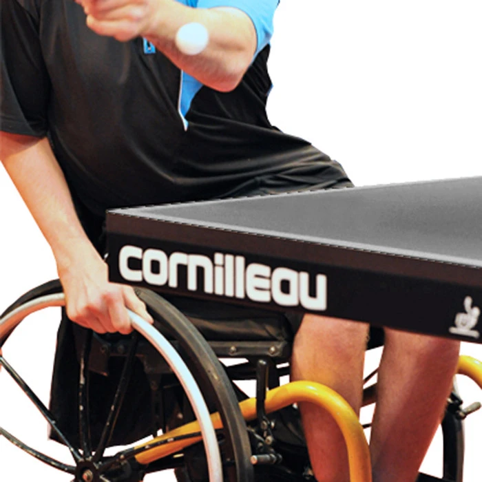 Стол теннисный Cornilleau Competition 740 ITTF серый