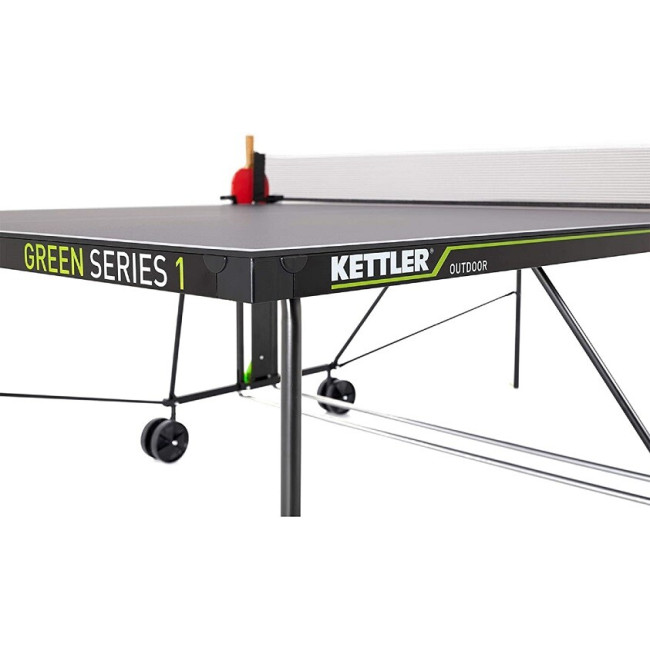 Стол теннисный Kettler Outdoor K1, серый