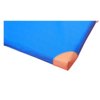 Мат гимнастический двухсторонний Polanik MGP25-211-T, 200 х 100 х 10 см, синий