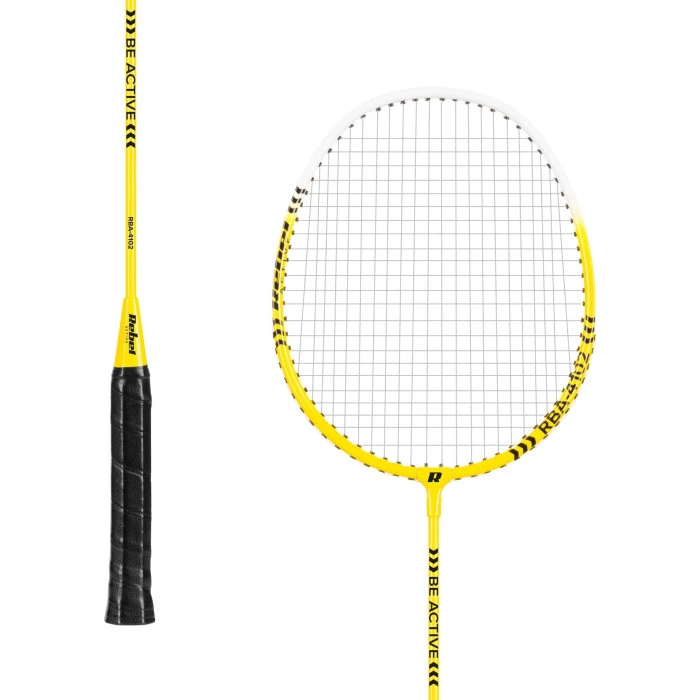 Ракетки для бадминтона REBEL ACTIVE RBA-4102, желтые.