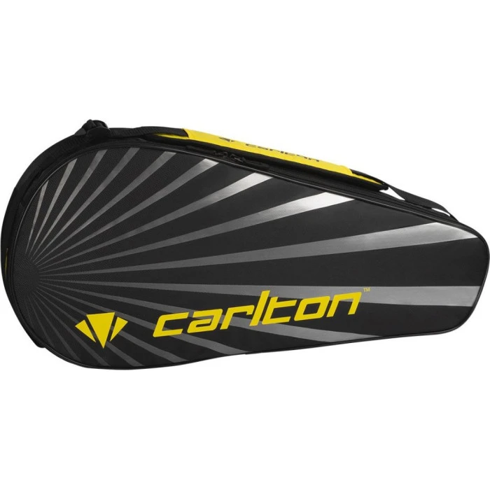 Сумка для бадминтонных ракеток Carlton Team 1 Comp, черно-желтая.