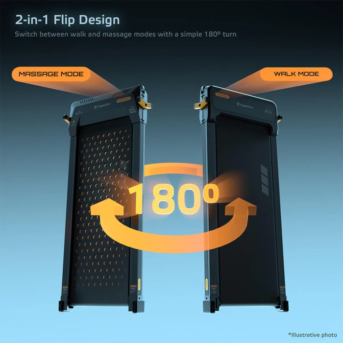 Бігова доріжка електрична з масажем inSPORTline ZenRun NOON