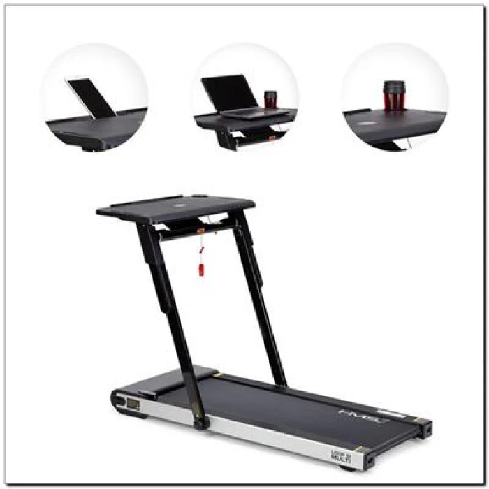 Беговая электрическая дорожка со столиком HMS LOOP12 MULTI – черная