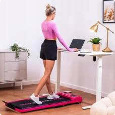 Беговая дорожка электрическая THUNDER VIVA-PINK