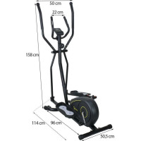 Орбитрек Sportia EL 10201 черный