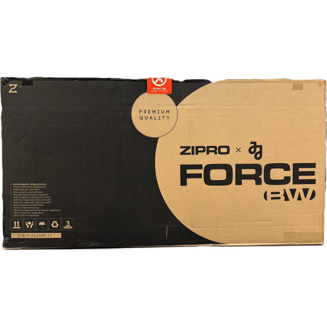 Орбитрек электромагнитный Zipro Force черный