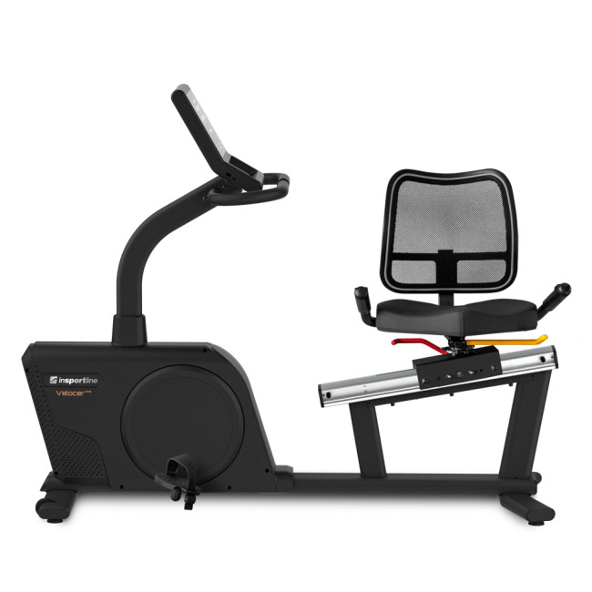 Велотренажер горизонтальный электрический inSPORTline Velocer RMB черный