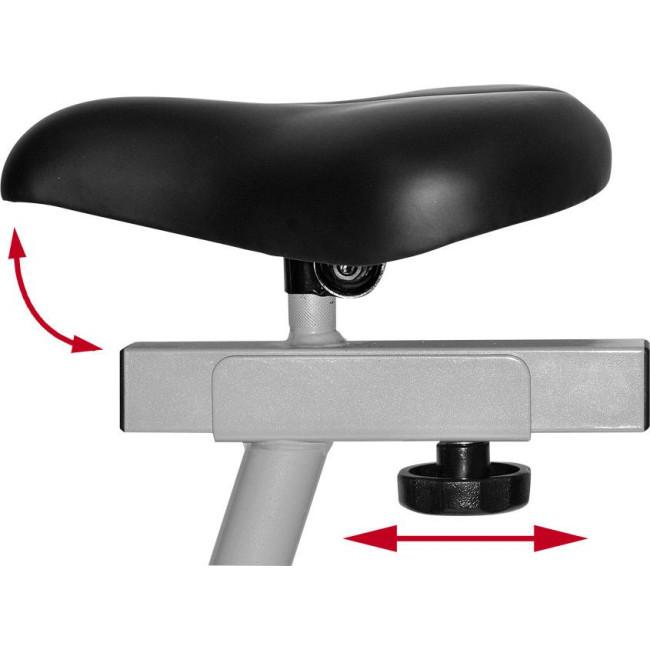 Велотренажер Christopeit AL1  сіро-червоний