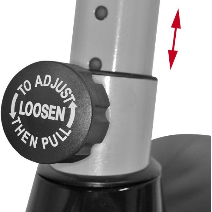 Велотренажер Christopeit AL1  сіро-червоний