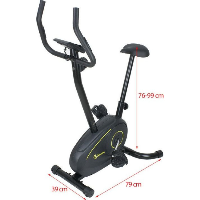 Велотренажер Sportia BK10201 черный