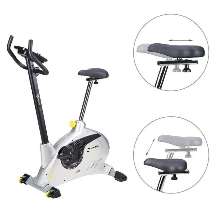 Велотренажер магнитный M6993 HMS PREMIUM - серый