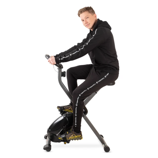 Велотренажер магнитный inSPORTline Xbike - черный