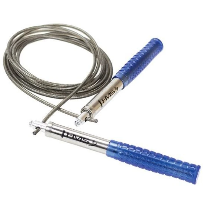 Скакалка спортивная HMS SK55 синяя 300 см