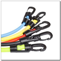 Набор лент для тренировки TX30 HMS – черный, синий, зеленый, красный, желтый