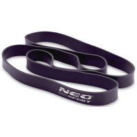 Резинка для тренировок с нагрузкой NS-960 Neo-Sport фиолетовая