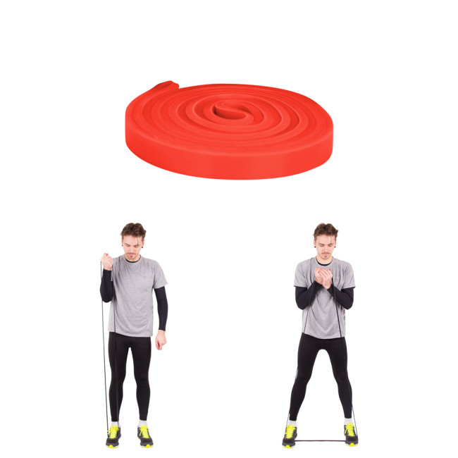 Лента-эспандер для упражнений inSPORTline Hangy X-light 13 мм оранжевая
