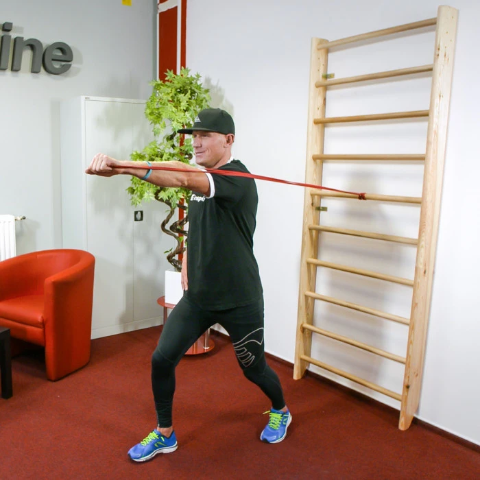 Стрічка-еспандер для вправ inSPORTline Hangy X-light 13 мм помаранчева