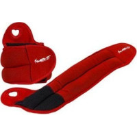 Ручные гири Movit 2х2 кг, красный неопрен