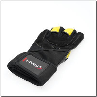 Мужские фитнес-рукавицы RST01 HMS – черно-желтые/размер М