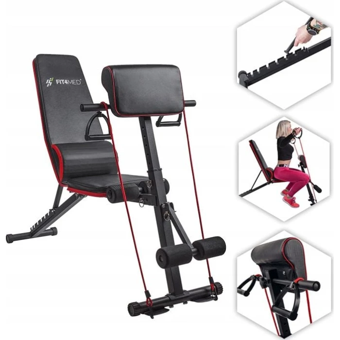 Лава багатофункціональна регульована складна Fit4Med Preacher