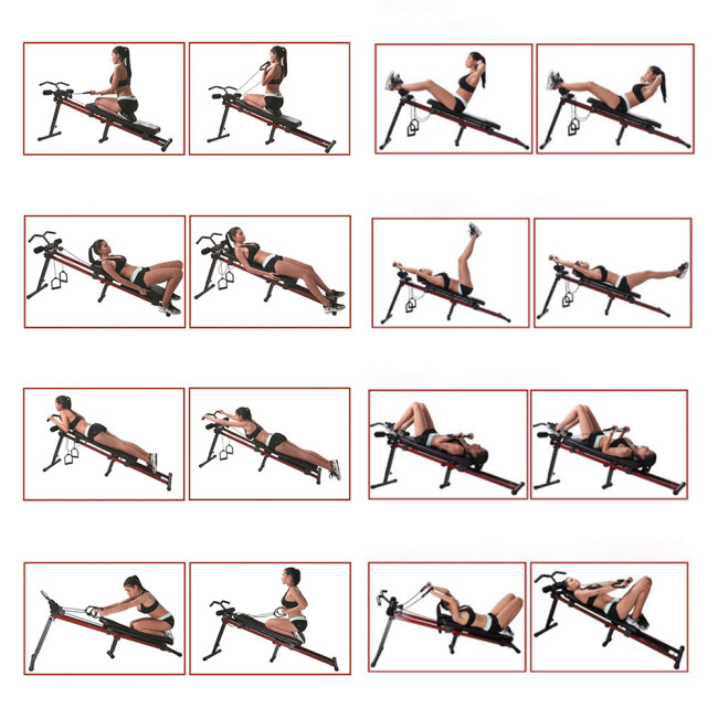 Скамейка для тренировок с тросами inSPORTline Omni-Fit