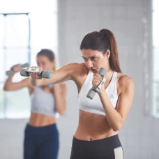 Гантели с ручками REEBOK RAWT-11061BL, 2 х 1 кг