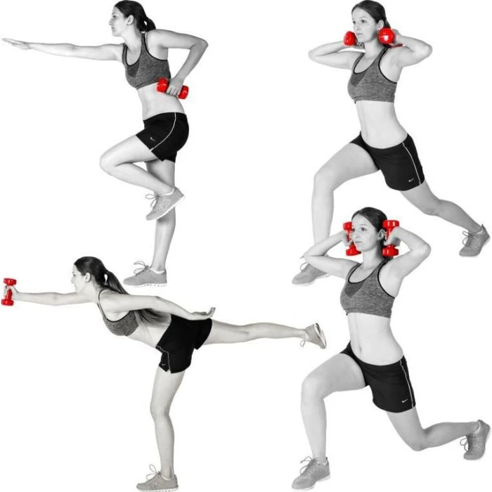 Виниловые гантели Movit 2 х 5 кг