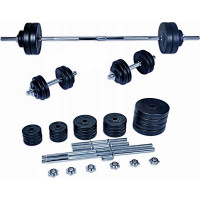 Гантели со штангой SPARTAN 50 кг