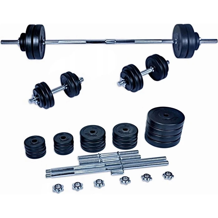 Гантелі зі штангою SPARTAN 50 кг