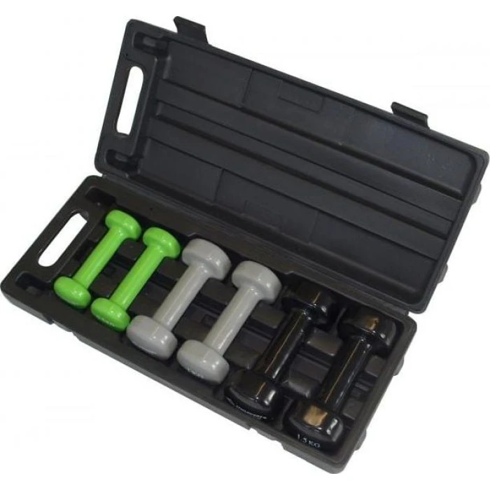 Виниловые гантели Schildkrot 6 x Различные типы обременения в комплекте