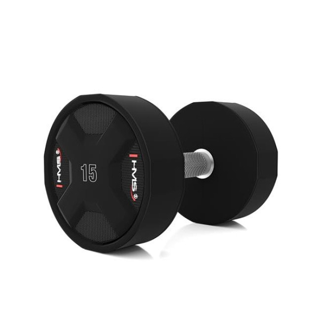 Гантель стальная HMS HPC, 15 кг
