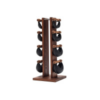 Гантелі з підставкою NOHrD SwingBel Tower 2-8 Kg Set Club Ash Leather